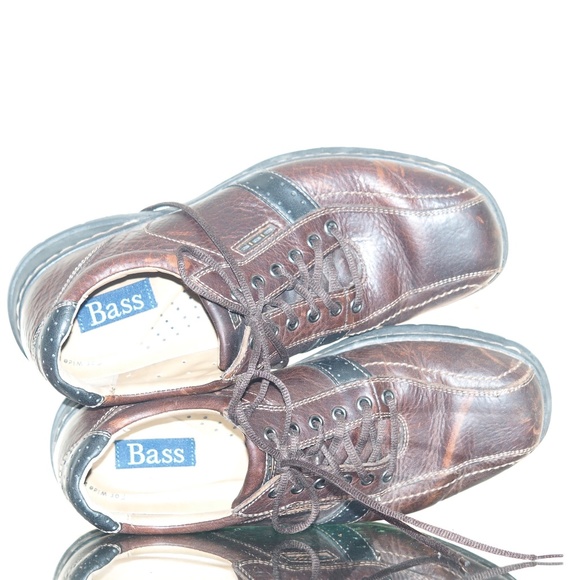 Mens 7.5 BASS WATSON Leather Casual Dress Oxfords main image 14